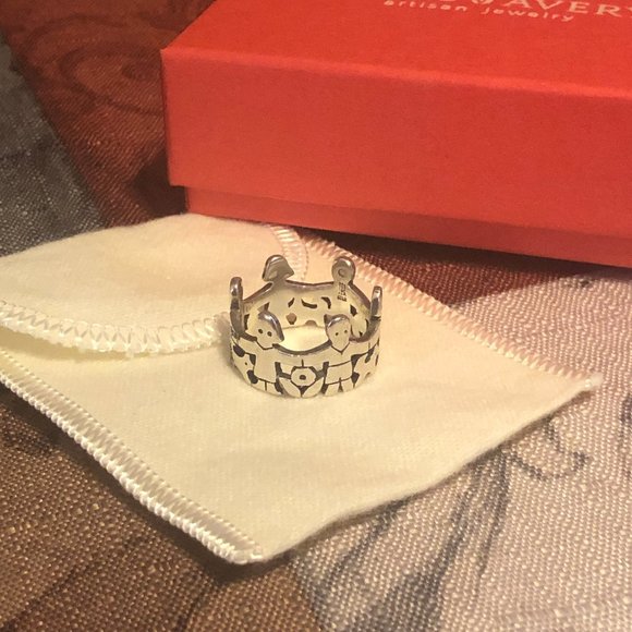 James Avery Silver Crown Ring - Picture 7 of 7